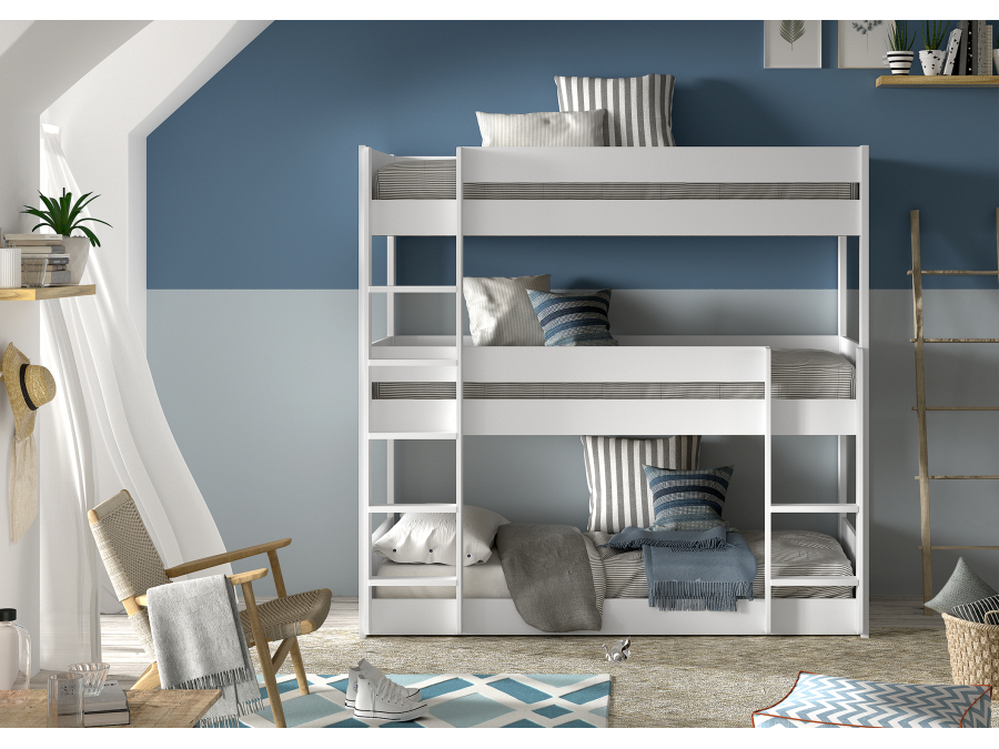 Vipack Scott Triple stapelbed 90x200 - Afbeelding 2
