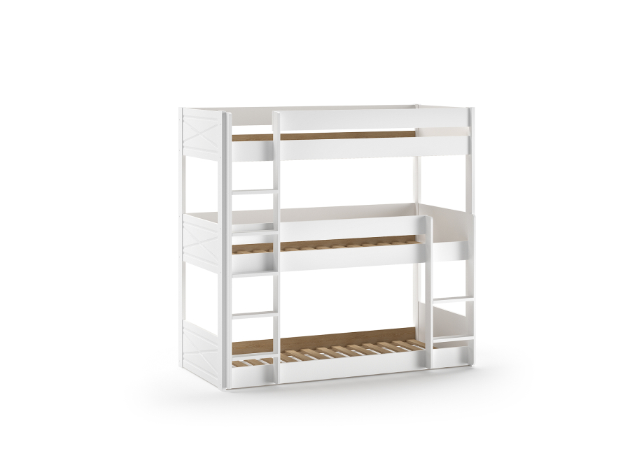 Vipack Scott Triple stapelbed 90x200