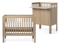 Flexa Nova 2-delige babykamer - eiken