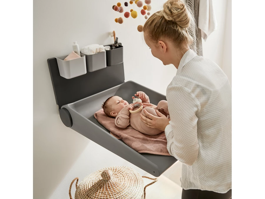 Leander Wally wandcommode dusty grey - Afbeelding 7