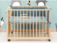 ToiToiKids Nikki box op wielen Naturel - Afbeelding 6