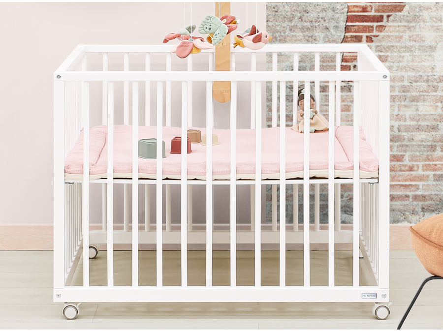 ToiToiKids Nikki box op wielen Wit - Afbeelding 6