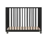 ToiToiKids Nikki box op wielen Mat Zwart - Afbeelding 2