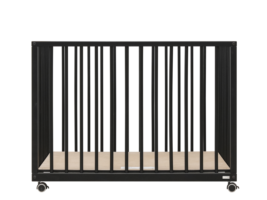 ToiToiKids Nikki box op wielen Mat Zwart - Afbeelding 2