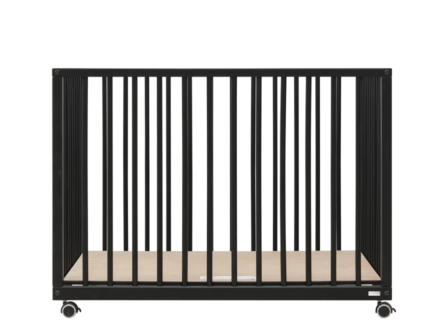 ToiToiKids Nikki box op wielen Mat Zwart - Afbeelding 2