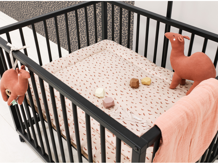ToiToiKids Nikki box op wielen Mat Zwart - Afbeelding 6