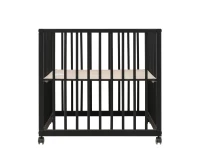 ToiToiKids Nikki box op wielen Mat Zwart - Afbeelding 3