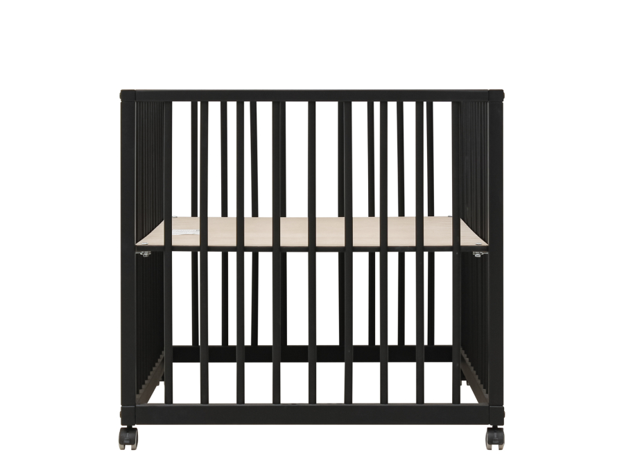 ToiToiKids Nikki box op wielen Mat Zwart - Afbeelding 3