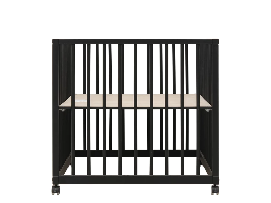 ToiToiKids Nikki box op wielen Mat Zwart - Afbeelding 3