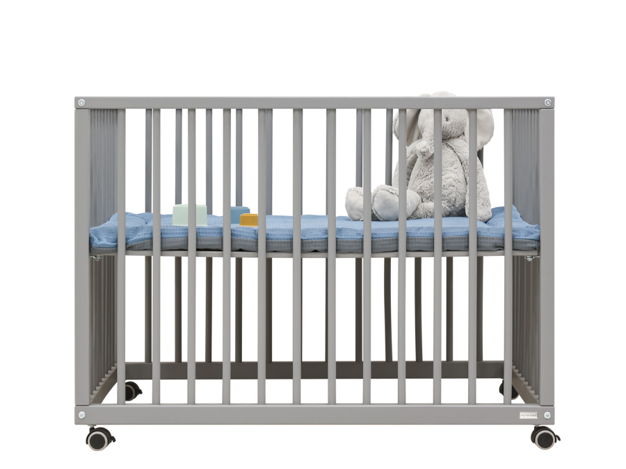 ToiToiKids Nikki box op wielen Grijs