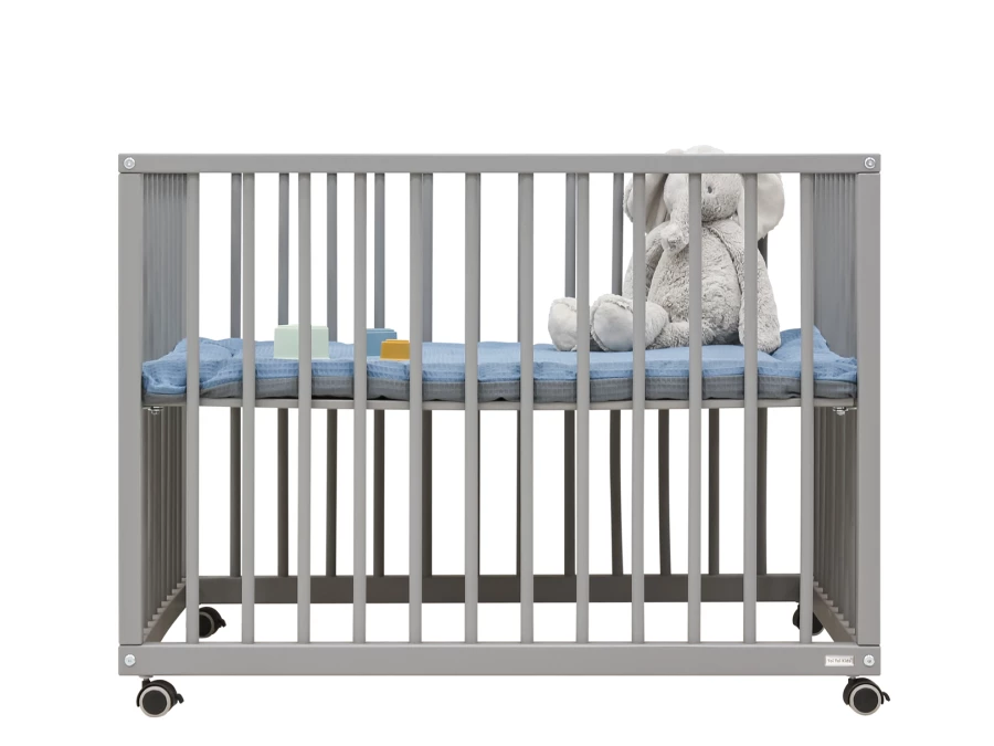 ToiToiKids Nikki box op wielen Grijs