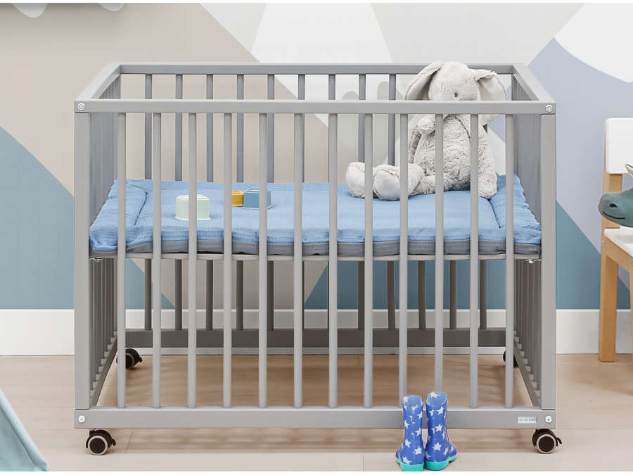 ToiToiKids Nikki box op wielen Grijs - Afbeelding 6