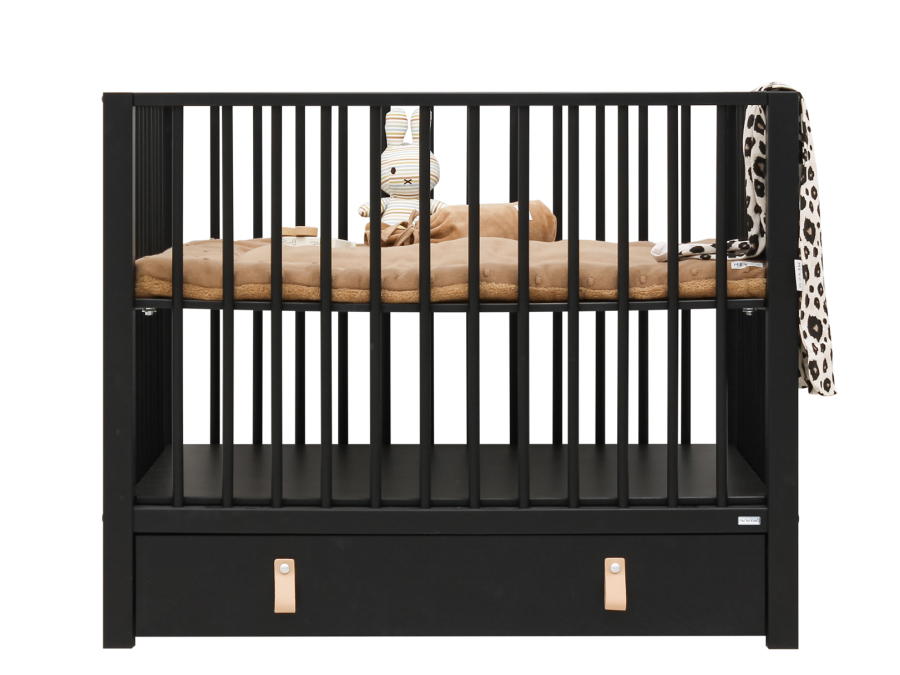 ToiToiKids Figo box met lade Mat Zwart