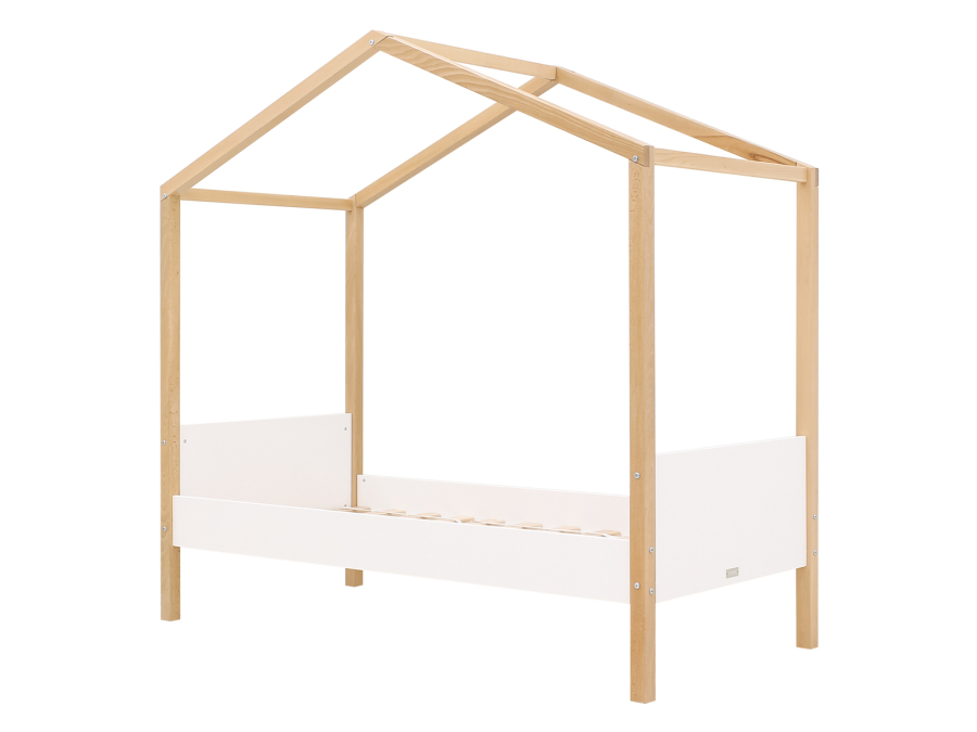 Bopita Liam huisbed 80x160 Wit  / Naturel - Afbeelding 2