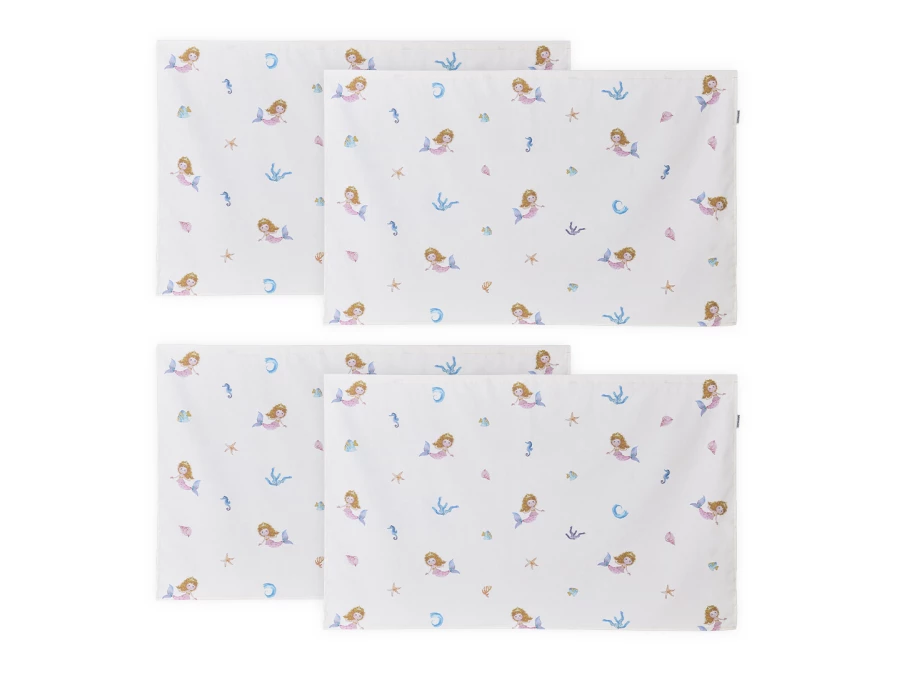 Hoppekids Mermaid Gordijn Halfhoog 90x200 - Afbeelding 6