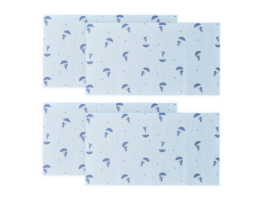 Hoppekids Ole Lukoie gordijn - halfhoog bed, Blauw 70x160, 90x200 - Afbeelding 5