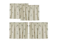Hoppekids Ole Lukoie gordijn - halfhoog bed, Groen 70x160, 90x200