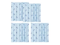 Hoppekids Ole Lukoie gordijn - verhoogde halfhoogslaper, Blauw 70x160, 90x200