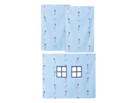 Hoppekids Tin Soldier Gordijn verhoogde halfhoogslaper 70x160