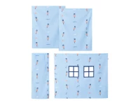 Hoppekids Tin Soldier Gordijn verhoogde halfhoogslaper 90x200