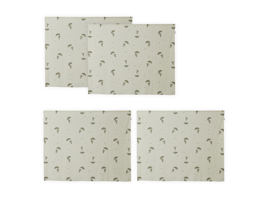 Hoppekids Ole Lukoie gordijn - verhoogde halfhoogslaper, Groen 70x160, 90x200 - Afbeelding 6