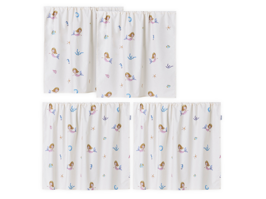 Hoppekids Mermaid Gordijn Halfhoog 70x160