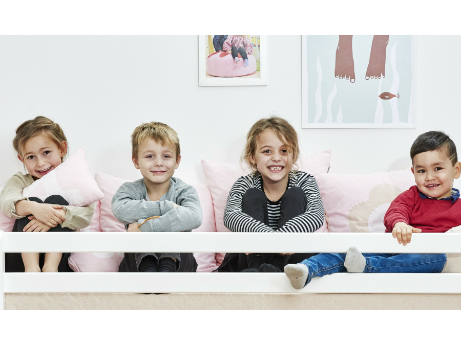 Hoppekids Fairytale Flower gordijn - halfhoog en stapelbed 70x160 - Afbeelding 7