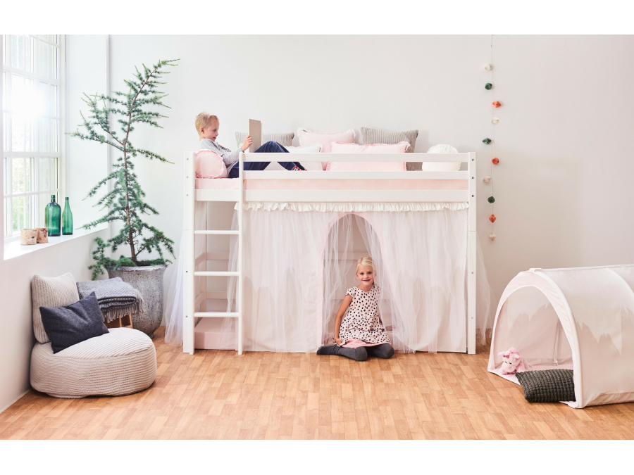 Hoppekids Winter Wonderland kussen - roze - Afbeelding 3