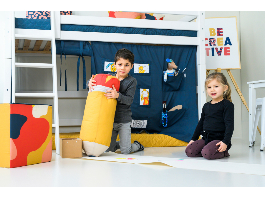 Hoppekids Creator kussen in vorm van potloot - Afbeelding 3
