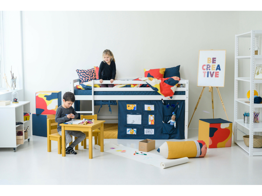 Hoppekids Creator gordijn - halfhoog en stapelbed 90x200 - Afbeelding 5
