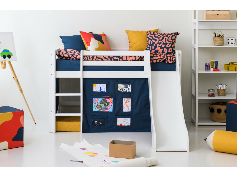 Hoppekids Creator gordijn - halfhoog en stapelbed 70x160 - Afbeelding 5