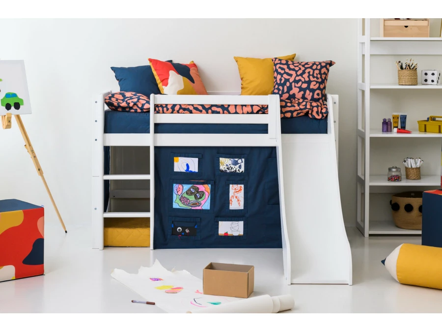 Hoppekids Creator gordijn - halfhoog en stapelbed 70x160 - Afbeelding 5