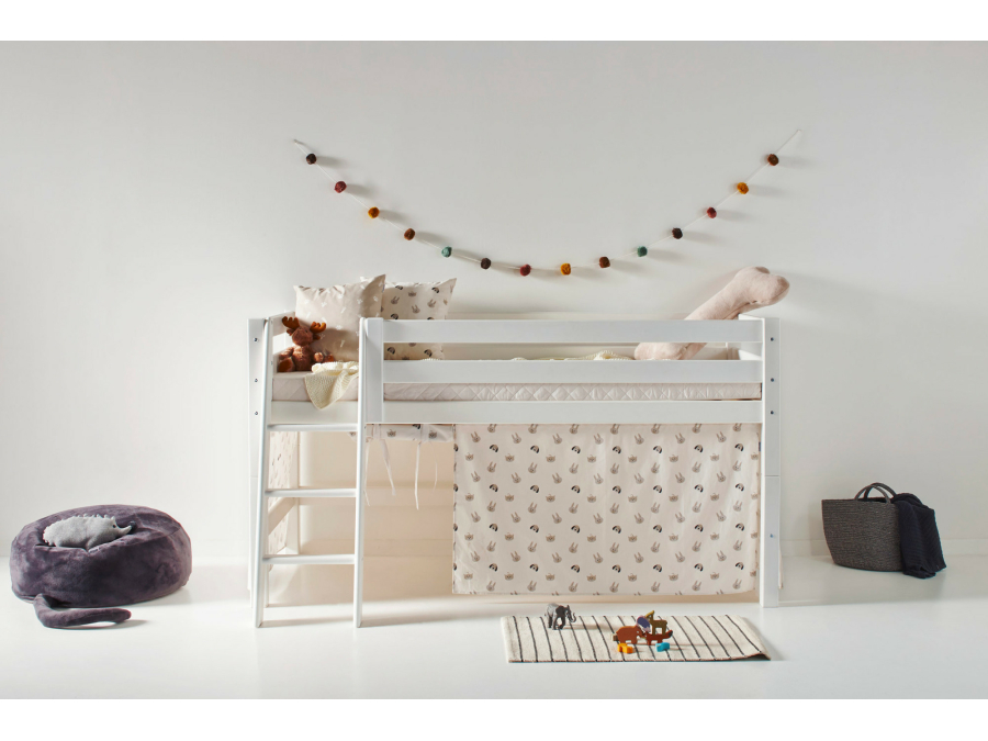 Hoppekids Pets gordijn - halfhoog en stapelbed 90x200 - Afbeelding 3