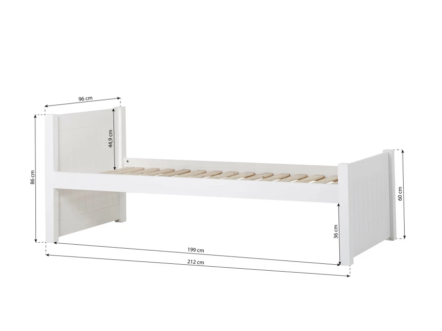 Hoppekids Noah Deluxe bed 90x200 - Afbeelding 4