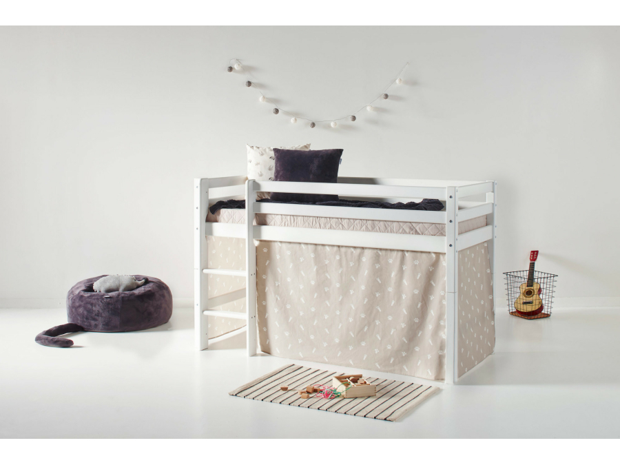 Hoppekids Pets gordijn - halfhoog en stapelbed 70x160 - Afbeelding 4