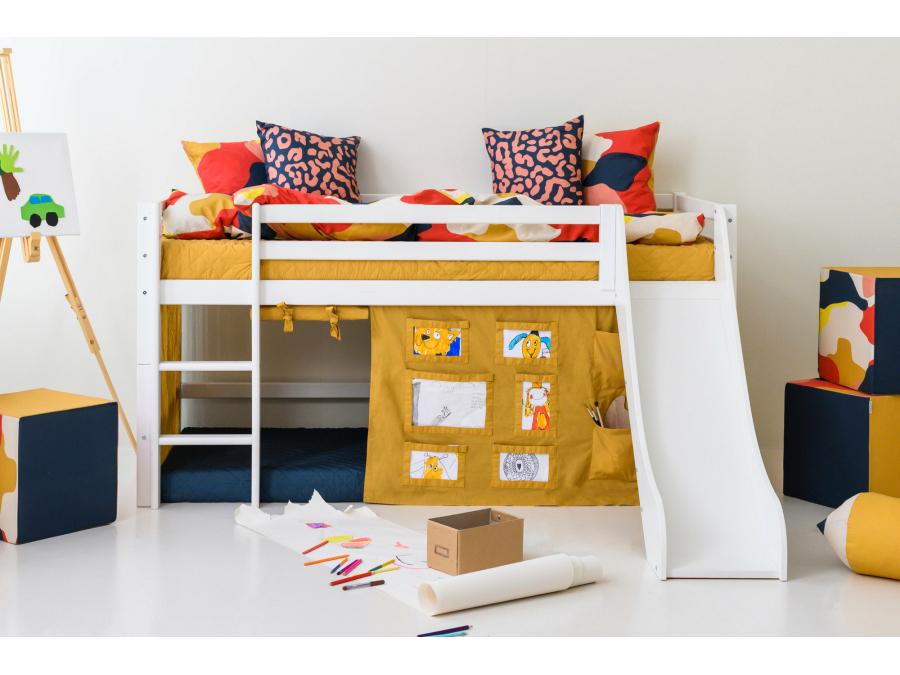 Hoppekids Creator gordijn - halfhoog en stapelbed 90x200 - Afbeelding 5