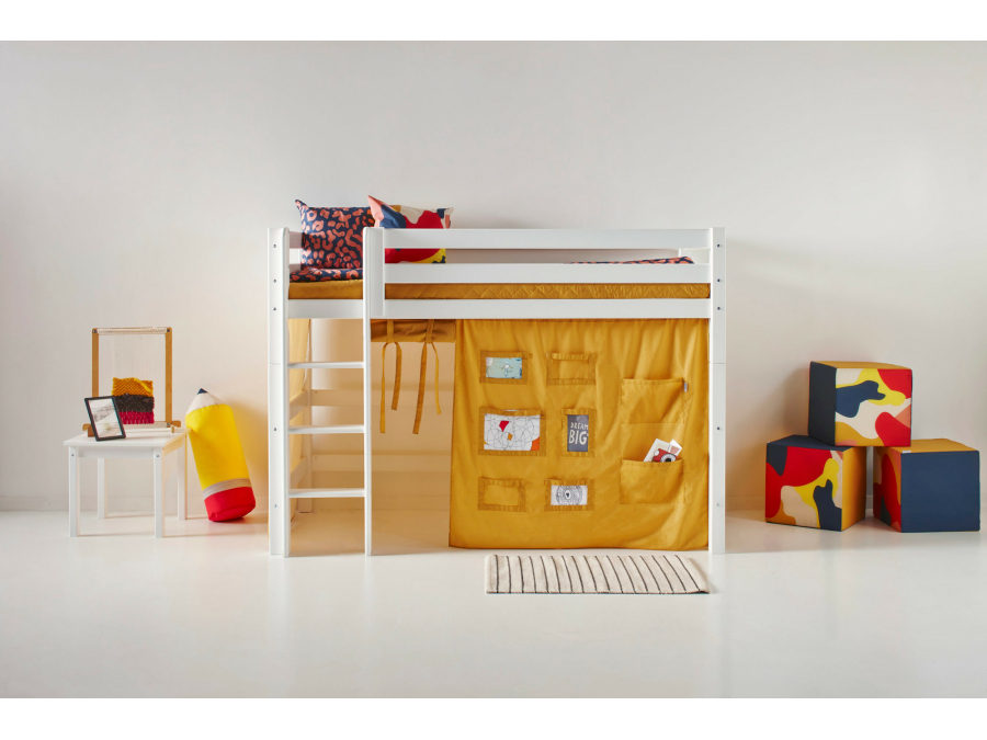 Hoppekids Creator gordijn - verhoogde halfhoogslaper 90x200 - Afbeelding 4