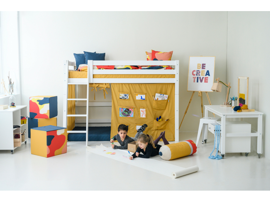 Hoppekids Creator gordijn - verhoogde halfhoogslaper 90x200 - Afbeelding 3