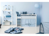 Hoppekids Cars gordijn - halfhoog en stapelbed 70x160 - Afbeelding 3