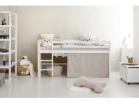 Hoppekids Pets gordijn - halfhoog en stapelbed 90x200 - Afbeelding 3