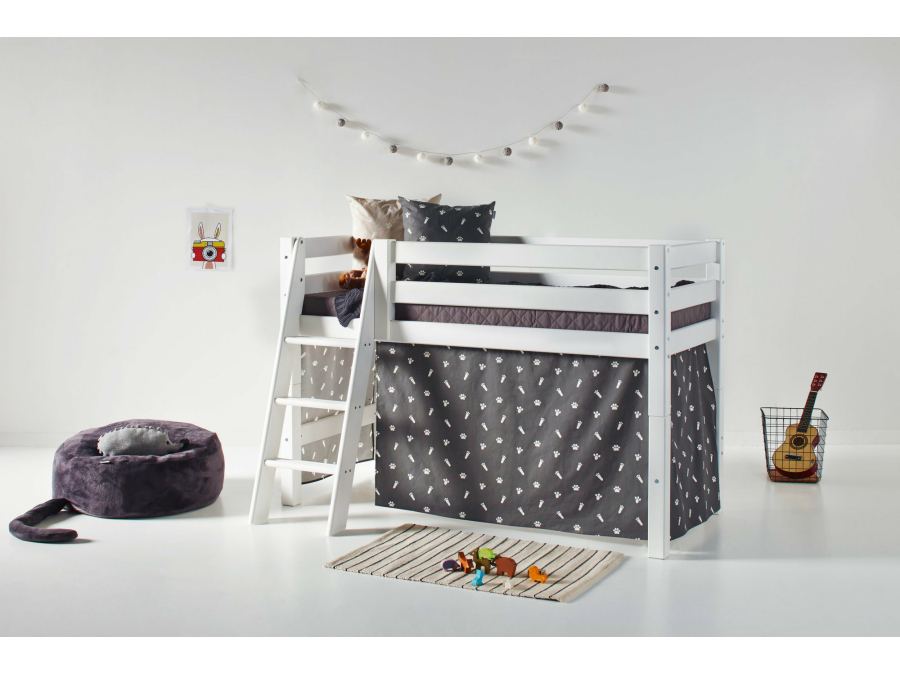 Hoppekids Pets gordijn - halfhoog en stapelbed 70x160 - Afbeelding 3