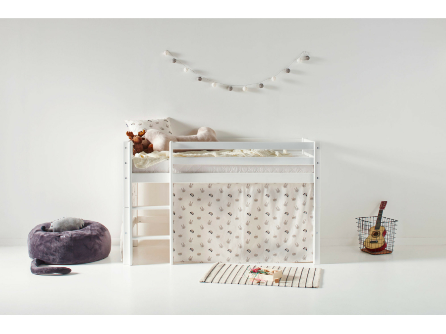 Hoppekids Pets gordijn - halfhoog en stapelbed 70x160 - Afbeelding 2