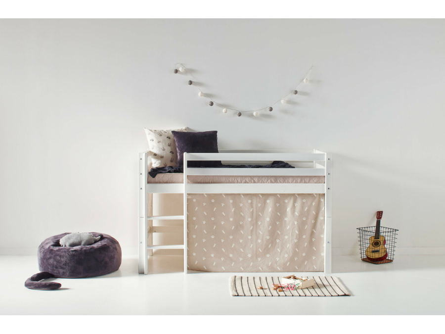 Hoppekids Pets gordijn - halfhoog en stapelbed 70x160 - Afbeelding 3