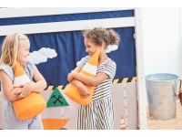 Hoppekids Construction gordijn - halfhoog en stapelbed 70x160 - Afbeelding 8