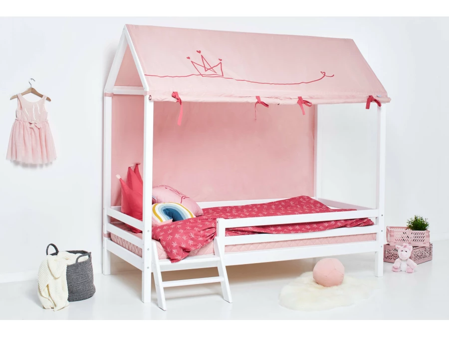 Hoppekids Princess textiel - huisbed 90x200 - Afbeelding 8
