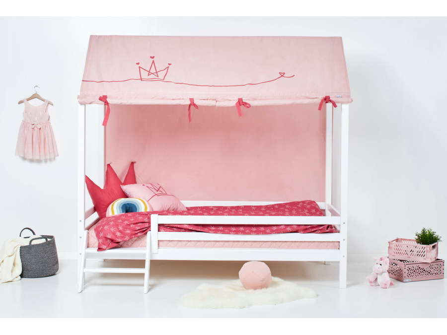 Hoppekids Princess textiel - huisbed 90x200 - Afbeelding 7