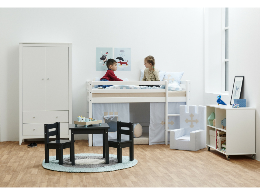 Hoppekids Hans deuren voor kast - wit - Afbeelding 2