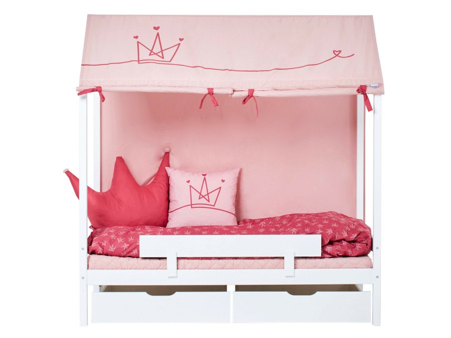 Hoppekids Princess textiel - huisbed 70x160 - Afbeelding 5