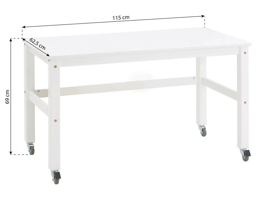 Hoppekids Jonas bureau op wielen - Afbeelding 6