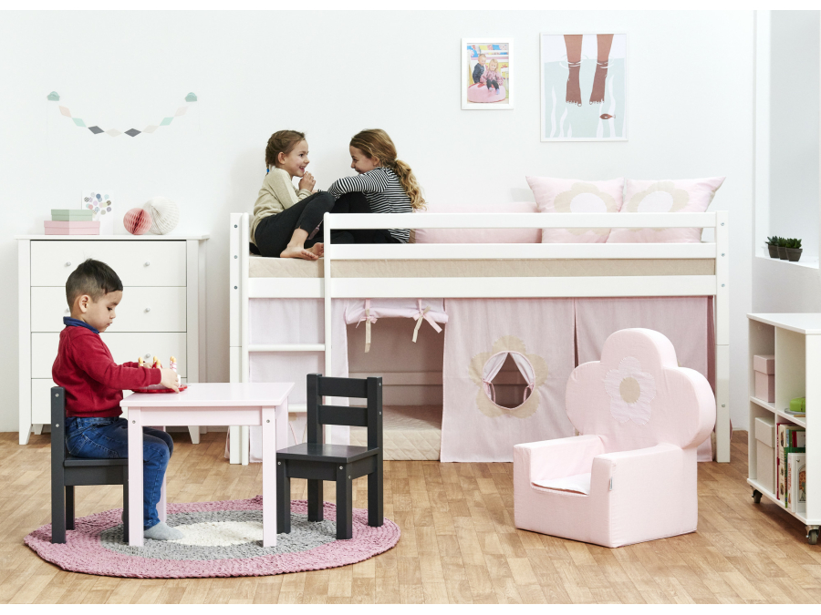 Hoppekids Fairytale Flower rond kussen - Afbeelding 4